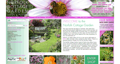 Desktop Screenshot of norfolkcottagegarden.co.uk